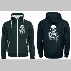 Punk Rock Skull šuštiaková bunda čierna materiál povrch:100% nylon, podšívka: 100% polyester, pohodlná,vode a vetru odolná